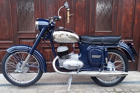 Renovace ČZ 125/473 Sport 1962