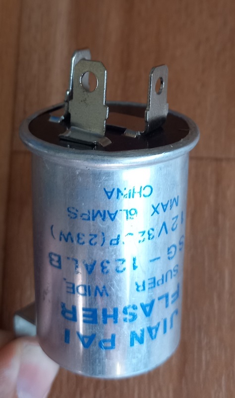 přerušovač blinkrů 12V 2x23W pro kontrolku blinkrů