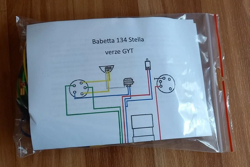 kabeláž Babetta 134 Stella GYT