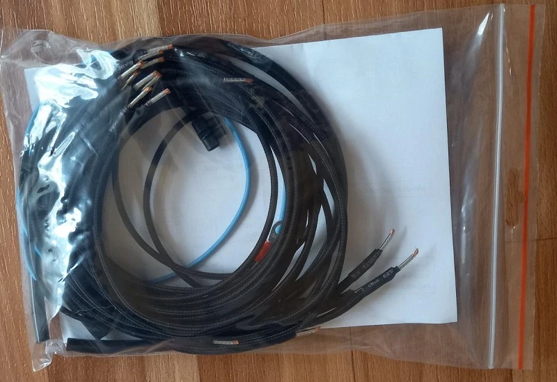 kabeláž OGAR 350/12 + 250/11 FJ pro VAPE - černý opletený vodič