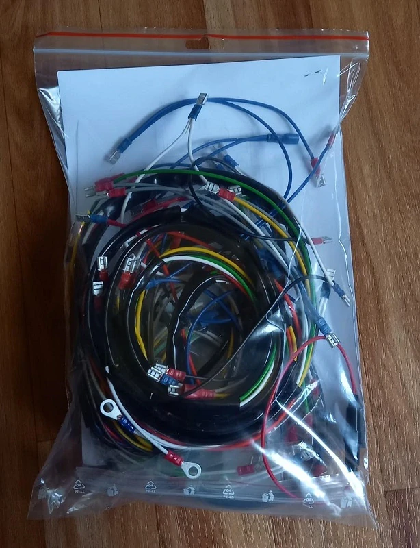 kompletní kabeláž JAWA 350/639 a 640 alternátor (12V)