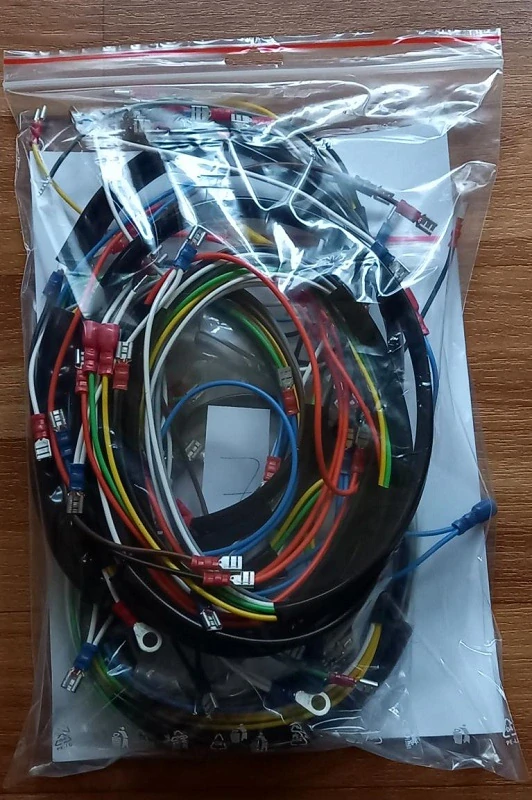 kompletní kabeláž JAWA 350/638 a 632 alternátor (12V)