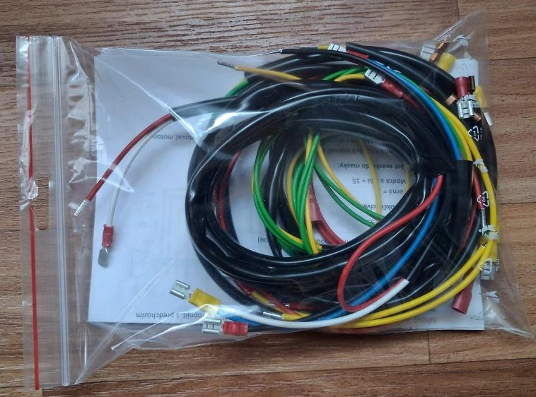kabeláž JAWA 250/579.03 257A Švéd alternátor