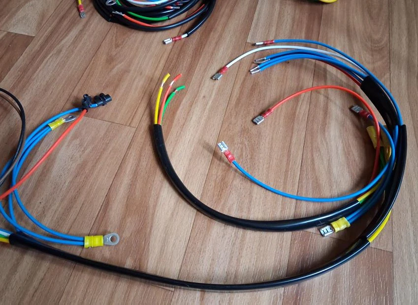 kabeláž JAWA 350/634 jednobudík pro dynamo