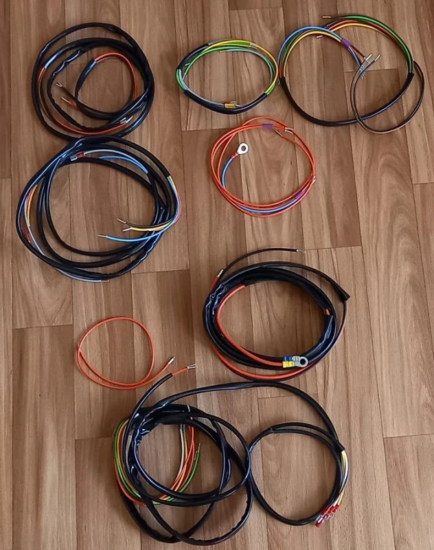 kabeláž traktor Fortschritt RS09 dynamo