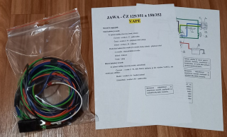 kabeláž JAWA 351/352 pro VAPE