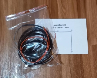 kabeláž blinkrů pro skútr ČZ 501 a 502