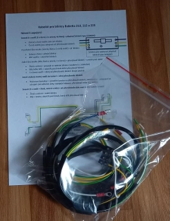 kabeláž blinkrů Babetta 210, 215 a 225