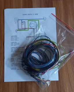 kabeláž JAWA 50/20,21 30W